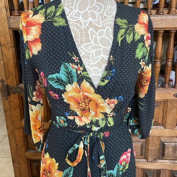 Floral Wrap Dress by Farm Rio - Picture 6 of 12